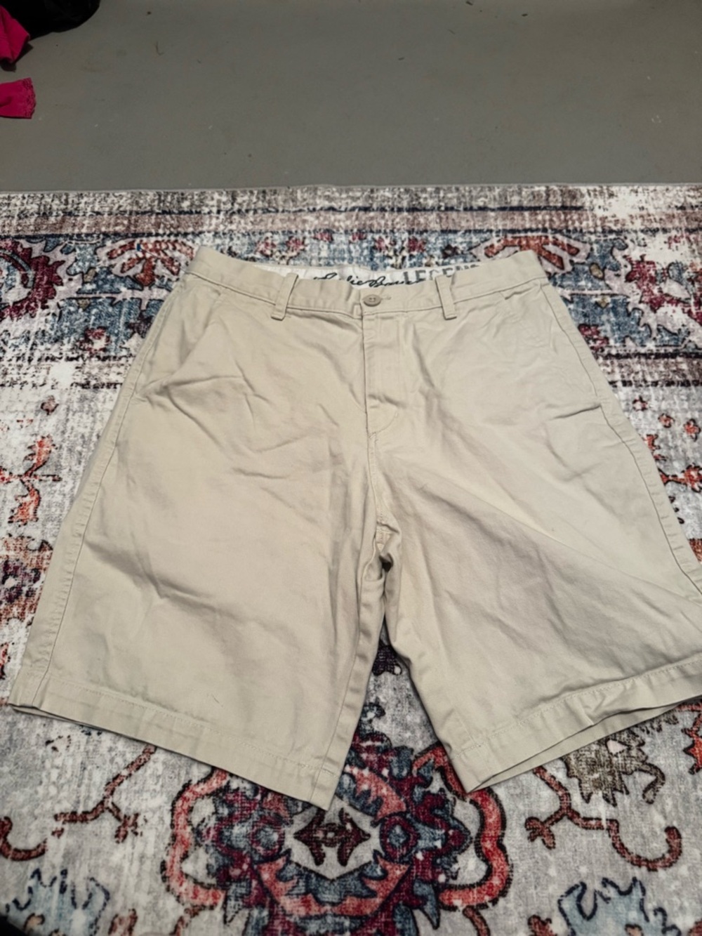 Eddie Bauer Men's Khaki Cargo Shorts